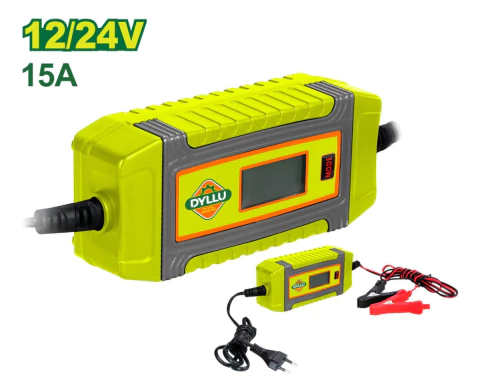 Cargador De Bateria 12/24v Capacidad 190ah Dyllu By Total DTBY1A151-4