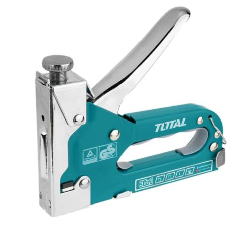 Engrampadora Manual 3 en 1 Total THT31143 de Acero con Fuerza Regulable