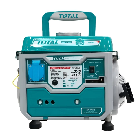 Grupo Electrógeno Generador Total 800w Monofásico 2t Alto Rendimiento Camping Obra Motorhome TP18001-4