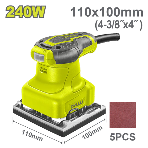 LIJADORA ORBITAL DE PALMA 240W | DTFA1503-4