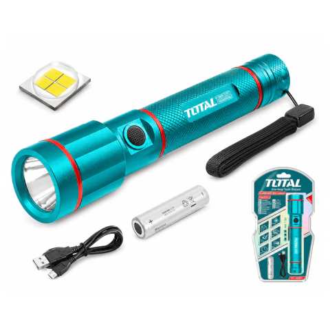 Linterna LED 450 Lumenes TOTAL