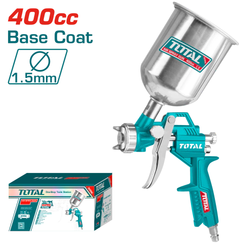 Pistola Para Pintar Neumática 400cc Total TAT10401